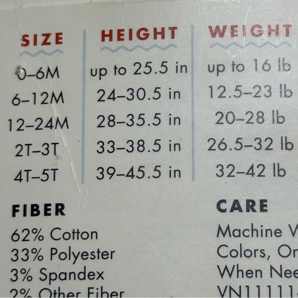Cat & Jack Fashion Tights 6-12Mo, Girls Fox Tights Brown White Cotton Blend NWT